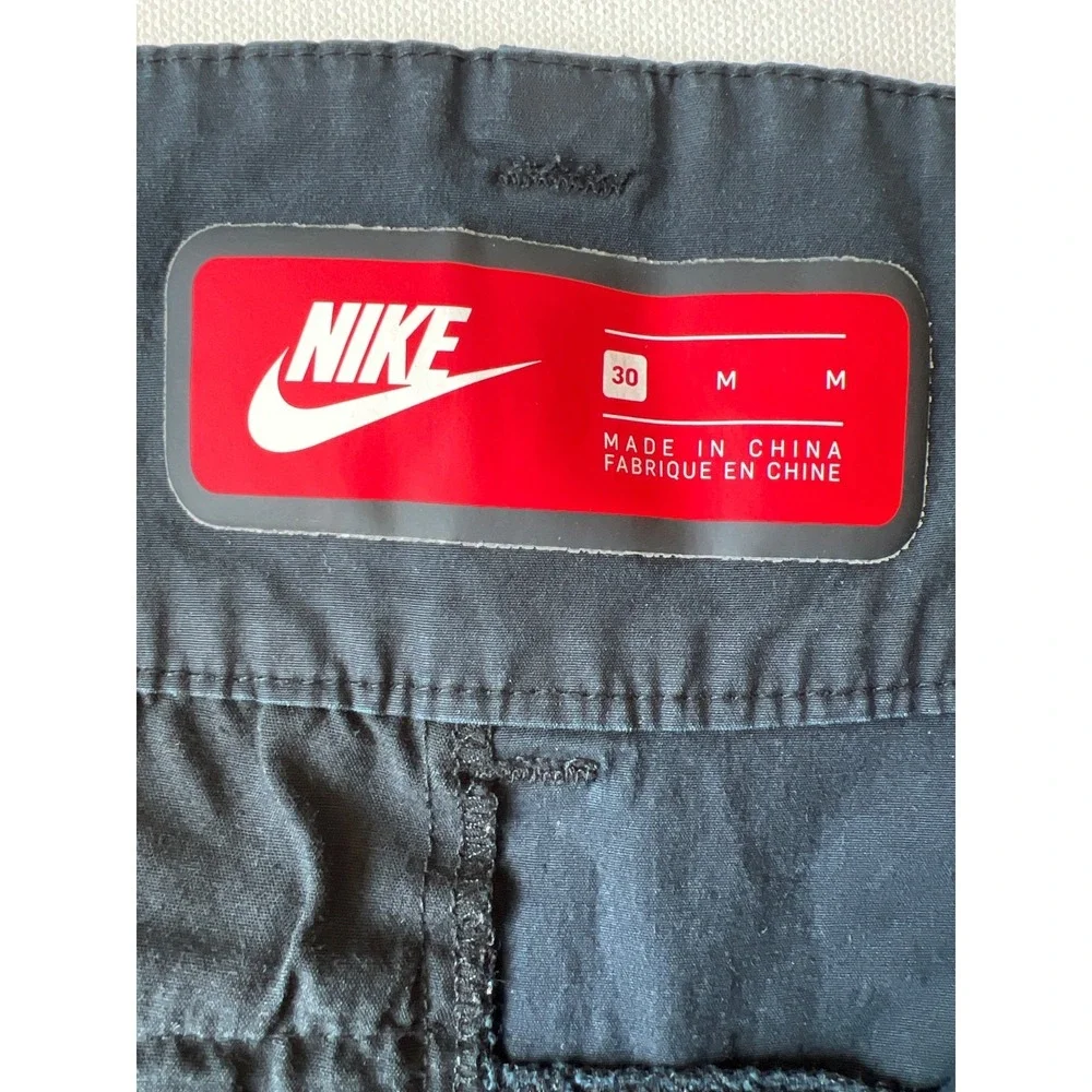 Nike Jogger Sportswear Bonded Tech Woven Essentials Pants Men 30 Black 823363010